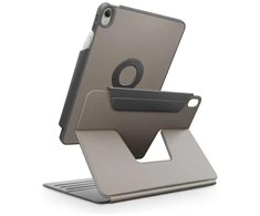 Dėklas UNIQ Rovus Snapmount Magnetic 360 Rotating Detachable skirtas Apple iPad Air 11" (M2/M3) / Apple iPad Air 10.9" (2022/2020) pilkos spalvos