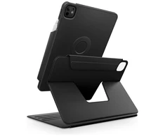 Dėklas UNIQ Rovus Snapmount Magnetic 360 Rotating Detachable skirtas Apple iPad Pro 11" M4 (2024) juodos spalvos