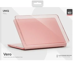 Dėklas UNIQ Vero for MacBook Neo tinted blush