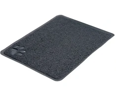 Kilimėlis po kraiku katei : Trixie Kilimėlis po kraiku katei, PVC, 40 × 60 cm, antracito spalvos