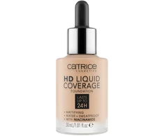 Catrice, HD, veganiškas, matinis, skystas makiažo pagrindas, 036, lazdyno, 30 ml