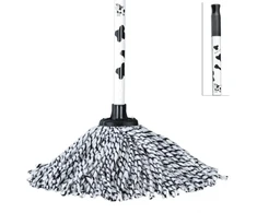 Cavallo Grindų plovimo šluota Mūū su kotu 24cm