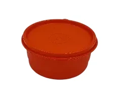 Cello Max Fresh Round Food Storage Container | 375 ml | red