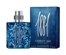 Cerruti 1881 Sidabrinis Night EDP parfumuotas vanduo vyrams, 50 ml