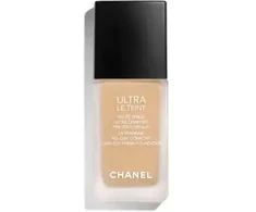Chanel Ilgai išliekantis skystas makiažo pagrindas „Ultra Le Teint Fluide“ (nepriekaištingos apdailos makiažo pagrindas) 30 ml
