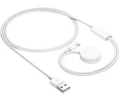 Akyga AKYGA AK-SW-43 USB įkrovimo laidas Apple Watch Ultra 2 Series 987654321 + Lightning kištukas 1m