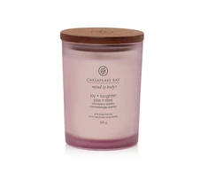 Chesapeake Bay Candle vidutinė žvakė – Joy &amp; Laughter (Cranberry Dahlia)