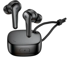 Choetech BH-T17 belaidės TWS ANC ENC IPX6 ausinės – juodos spalvos