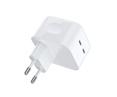 Kroviklis CHOETECH 2x USB Type-C, 35W, PD3.0, Qc3.0