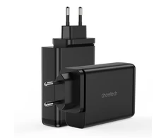 Kroviklis CHOETECH GaN 2x USB Type-C, 2x USB Type-A: 140W, PD3.1, QC3.0