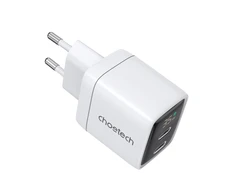 Kroviklis CHOETECH GaN 2xUSB Type-C: 35W, PD