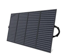 Choetech SC010 solar tourist charger, foldable, 160W - juodas