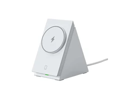 Choetech T600 15W 3in1 belaidžio įkrovimo stoelė – baltos spalvos