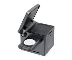Choetech T632-F 3-in-1 15W indukcinis įkroviklis (juodas)