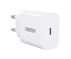 Choetech Q5004 EU USB-C tinklo įkroviklis, 20 W (baltas)