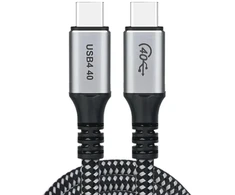 Choetech XCC-1040 USB-C – USB-C kabelis 240W 8K 60Hz 1.2m – juodos spalvos