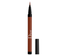 Christian Dior Diorshow On Stage Atsparus vandeniui Ultra-Flexible Felt Tip Intense Color Liquid Akių apvadas 676 Satin Rust 0.55 ml
