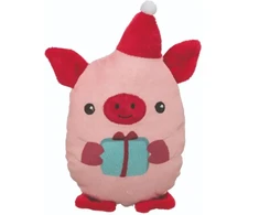 Trixie Xmas pig, plush, 19 cm
