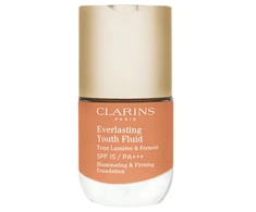 „Clarins“ „Everlasting Youth“ senėjimą stabdantis skystas makiažo pagrindas, 112, gintaro spalvos, 15 ml *Mėginys