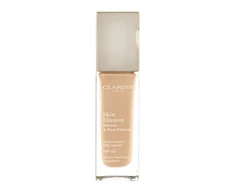 „Clarins“ skystas makiažo pagrindas „True Radiance“, 112, gintaro spalvos, SPF 15, 15 ml *Mėginamoji pakuotė