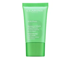 CLARINS SOS PURE BALANSUOJANTI MOLIO KAUKĖ SU ALPIŲ GLUOSNŲ ŽOLELIŲ EKSTRAKTU 15 ML