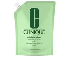 Clinique All About Clean Jabón Facial Líquido Suave Recarga, 400 ml