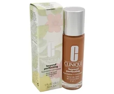 Clinique Beyond Perfecting Foundation + Maskuoklis, CN 90 Sand for Dry Combination to Combination Oily Skin - 1.0 Oz/30 Ml
