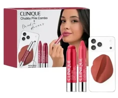 „Clinique Clq Chubby Lip Cheek“ rinkinys – rožinė spalva