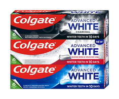 Colgate Advanced Mix Trio Whitening Dantų pasta Set 3 x 75 ml