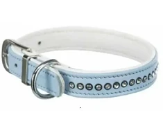 Trixie Active Comfort antkaklis šuniui su kalnų krištolais, šviesiai mėlynas, S: 23–28 cm / 15 mm