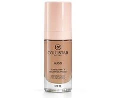 Collistar Nudo Fondo De Maquillaje Segunda Piel Spf15 2n-rusvai gelsvas, 30 ml