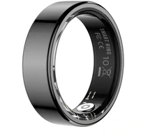 COLMI RING 2 Suteptas žiedas, 12 dydis (Juodas)