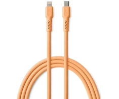 COLORUM kabelis USB-C - Lightning 1,8m 2,4A CK12-CL-14 x Peach Fuzz