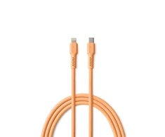 Telforceone COLORUM kabelis USB-C - Lightning 1,8m 2,4A CK12-CL-14 x Peach Fuzz