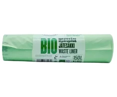 Compostable garbage bags BioBag 125/150L (5 pcs. per roll) 35mkr. 75x 115cm žalias