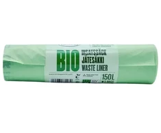 Compostable garbage bags BioBag 125/150L Superline (10 pcs. per roll) 35mkr. 68x91cm žalias