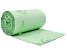 Compostable garbage bags BioBag 80L Superline (20 pcs. per roll) 23mkr. 68x91cm žalias