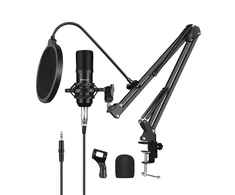 Kondensatoriaus mikrofonas Puluz PU612B Studio Broadcast