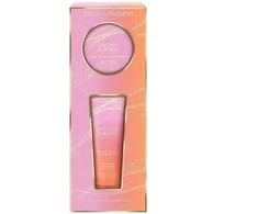 Conj Corpo Baylis &amp; Harding Lux Peach Body Pamper 2x100ml