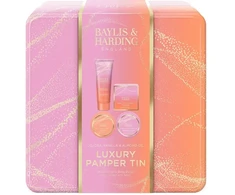 Conj Corpo Baylis &amp; Harding Lux Peach Pamper Tin