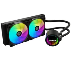 Genesis Hydria 240 ARGB juoda