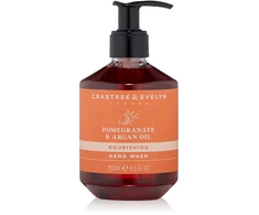 Crabtree &amp; Evelyn granatų ir argano aliejaus drėkinamasis skystas rankų muilas, 250 ml