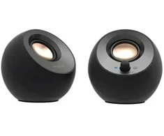Kompiuterio kolonėlės Creative Głośniki do komputera Pebble 2.0 V3 juoda juodas Bluetooth 5.0 USB-C