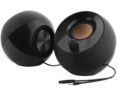 Kompiuterio kolonėlės Creative Głośniki do komputera Pebble 2.0 juoda juodas USB