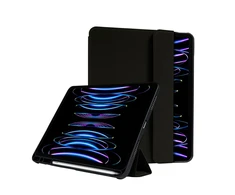 Crong FlexFolio – dėklas skirtas iPad Air 11” M3 (2025) / iPad Air 11” M2 (2024) / iPad Air 10.9” (5-4 gen.) / iPad Pro 11" (2022-2021) with Apple Pieštukas function (bl