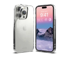 Dėklas „Crong Crystal Slim“ dangtelis, skirtas „iPhone 14 Pro Max“ (skaidrus)