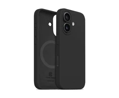 Dėklas Crong Color Cover Magnetic do iPhone 16 juoda