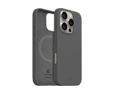 Dėklas Crong spalvos magnetinis dangtelis iPhone 16 Pro titano