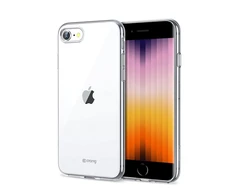 Crong Crystal Slim Cover – apsauginis dėklas, skirtas SE 2020 / iPhone 8/7 (skaidrus)
