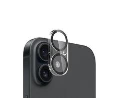 Crong Lens Shield – stiklas fotoaparatui ir objektyvui iPhone 16 / iPhone 16 Plus